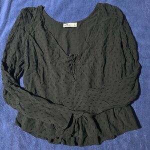 Hollister large sheer shirt
